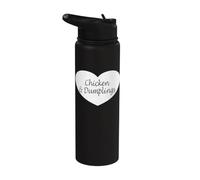 Chicken and Dumpling Apparel | Funny Chicken Lovers Design Stainless Steel Insulated Water Bottle