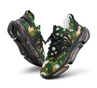 Chicken and Eggs Easter Men's Running Shoes Walking Sneakers
