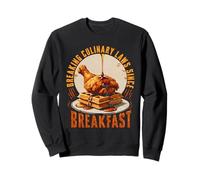 Chicken and Waffles Breaking Culinary Laws Since Breakfast Sweatshirt