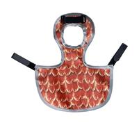 Chicken Apron for Hens - Adjustable Washable Wing Back Protector Vest | Poultry Protection Cover Anti Peck Molting Breeding Durable Strap Poultry Care Accessory