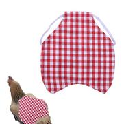 Chicken Aprons for Chickens, Double Layer Chicken Dress, Chicken Poultry with Wing Protection, Chicken Care Accessories for Small, Medium and Large Chickens