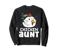 Chicken Aunt Rooster Poultry Chickens Keeper Chicken Sweatshirt