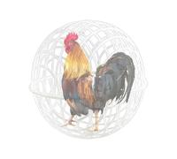Chicken Ball - Outdoor Chicken Safety Ball Cage,Movable Walking Net Poultry Coop Round Portable Chick Enclosure for Duck, Pet & Farm