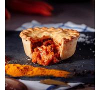 Chicken Balti Pies 6 Pack - Authentic British Curry Chicken Pies with Tender Chicken in Flaky Pastry - Spicy, Oven-Ready Comfort Food Perfect for Family Meals or Quick Dinners