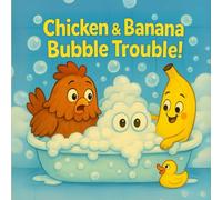 Chicken & Banana: Bubble Trouble!: A squeaky-clean bathtime adventure full of splashes, giggles, and friendship! Toddlers age 2-6