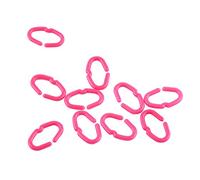 Chicken Beak Rings, 50 Pcs Cock Snap Rings Anti-Pecking Tool, Medium 15mm X 9mm, Large 20mm X 12mm, & White, Plastic Chicken Beak Clasps, Cage Chickens (Eacamxp09wfzh25-02)