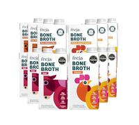 Chicken & Beef Sipping Bone Broth Mix Pack | 12 x 500ml Cartons