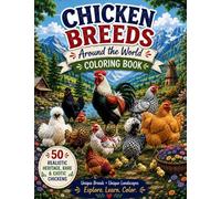 Chicken Breeds Around the World Coloring Book