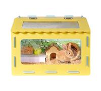 Chicken Brooder Box - Chew Resistant Animals Enclosure | Brooding Box for Chicks Quail - for Beginners Adults Poultry Hobbyists Small Space Backyard Small Farm Apartment