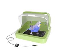 Chicken Brooder Box,Chicken Brooder Warmer Bird Incubator | 3 Temperature Adjustable Visual Nesting Box, Heating Pad for Baby Parrots, Ducklings