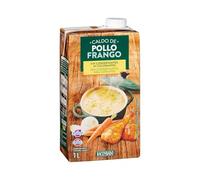 Chicken Broth, 1L Brick, Pack of 3, Spanish Cuisine, Liquid Form