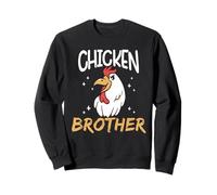 Chicken Brother Chickens Poultry Keeper Rooster Chicken Sweatshirt
