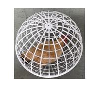 Chicken Cage Ball - Portable Round Poultry Enclosure, Round Cage with Ventilation for Chickens,Movable Chick Orb Cage,Free Range Chicken Coop, Duck Pet Pen |Outdoor Farm Animal Walk Net Safety Housing