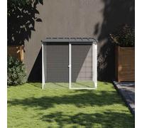 (anthracite, 103 x 98 x 90 cm) vidaXL Chicken Cage with Roof Farm Chicken Run Coop Hen House Galvanised Steel