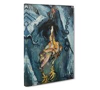 Chicken Carcass By Chaim Soutine Canvas Print | Gallery Wrapped 30mm Frame Wall Art | 30x20 inches | Ready to Hang | Classic Picture | Living Room Bedroom Lounge Office