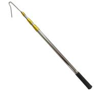 Chicken Catcher Hook Stainless Steel Extension Rod, Retractable Poultry Catching Tool Extends to 52 Inch for Chickens, Ducks, Geese and Farm Use