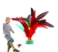 Chicken Chave for Professional Players | Chinese Jianzi for Fitness Lovers, Interactive Sports Toy for and Adults, Indoor and Outdoor Play | Steering Wheel