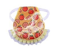 Chicken Clothes | 8.66x9.06 Inches Hen Apron with Elastic Straps, Feather Fasteners Supplies, Comfortable Chicken Clothes for Chicken, Hen