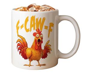 Chicken Coffee Mug - 355 ml Funny Rooster Ceramic Mug - Mug - For Tea Milk Juice Ice Water Hot and Cold Drinks Family Friends Chicken Lovers Home Farmhouse