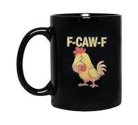 Chicken Coffee Mug - Ceramic Drink Mug, Rooster Funny Animal Printed Ceramic Mug Kitchen House Family Friends | Men Women Chicken Lovers for Tea Hot Cold Drinks
