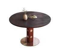 CHICKEN Coffee Table Solid Wood Folding Dining Table Variable Round Square Extendable Living Room Table(120x120x75cm)