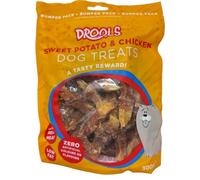 Chicken & Collagen Dog Treats - Low Fat, No Artificial Colours - Sweet Potato, Crunchy Stick, Collagen Crisp & Combo Pack - Natural Chews for Dogs - Zvire (300g, Sweet Potato & Chicken Dog Treats)