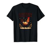 Chicken Collector Funny Farm Lover Rooster Egg Gatherer T-Shirt, Men, Black, XXL