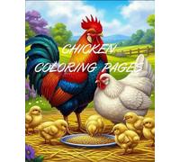 CHICKEN COLORING PAGES