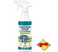 Chicken Coop Cleaner Spray, Chicken And Coop Poultry Spray, Eliminate Residues on Chicken Coop, Brooder, Nest Boxes, Hen Houses & More，1PCS