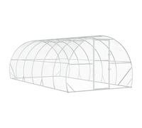 Chicken Coop Corrosion-Resistant 600 x 300 x 200 cm Silver Galvanised Steel