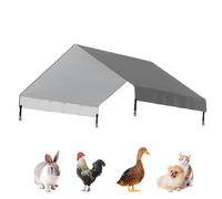 Chicken Coop Cover - Oxford Fabric | Waterproof Multipurpose Cover for Chicken Kennels | CoveÃ Purpose for Long Lasting Cħicken Cōops Kennels | Outdoor Patio, Yard, Garden, Balcony, Rec