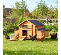 Chicken Coop Extra Large By Cozy Pet Hen Perfect for up to 12 Birds Chicken Run House Poultry Coup Ark Nest Box CC05-N