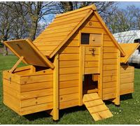 COCOON CHICKEN COOP HEN HOUSE POULTRY ARK NEST BOX NEW - WITH 4 NEST BOXES & CLEANING TRAY - 4 STANDARD OR 6 SMALL BIRDS