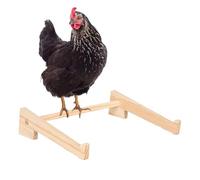 Chicken Coop Holder | Training and Rest Bar for Poultry | Wooden Perch for Chicks Parrots and Birds | Play and Rest Stand in Chicken Coop