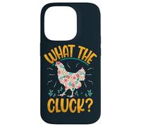 Chicken Coop Poultry Animal What The Cluck Chickens Case for iPhone 14 Pro