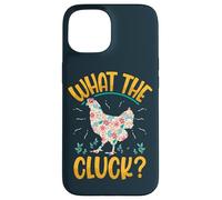 Chicken Coop Poultry Animal What The Cluck Chickens Case for iPhone 15