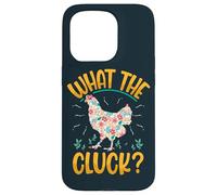 Chicken Coop Poultry Animal What The Cluck Chickens Case for iPhone 15 Pro