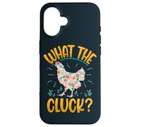 Chicken Coop Poultry Animal What The Cluck Chickens Case for iPhone 16