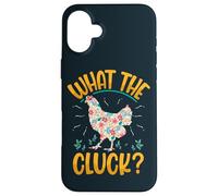 Chicken Coop Poultry Animal What The Cluck Chickens Case for iPhone 16 Plus