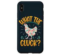 Chicken Coop Poultry Animal What The Cluck Chickens Case for iPhone XS Max