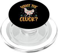 Chicken Coop Poultry Animal What The Cluck Chickens PopSockets PopGrip for MagSafe