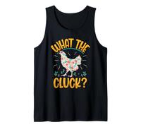 Chicken Coop Poultry Animal What The Cluck Chickens Tank Top