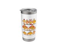 Chicken COOP Poultry Funny Farmer Stainless Steel Insulated Tumbler