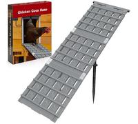 Chicken Coop Ramp, Ladder Length Adjustable for Henhouse, Coop Steps for Feet Problem or Cannot Fly Chickens, Sturdy, Rot-Resistant, Waterproof