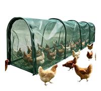 Chicken Coop Run with Door Nylon Long Portable House