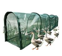 Chicken Coop Run with Sun Net Nylon Removable Door Enclosure