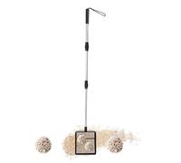 Chicken Coop Shovel Heavy Duty Extendable Adjustable Cat Shovel Animal Droppings Pickup for Poultry Keeping Pasture Home Outdoor Ducks
