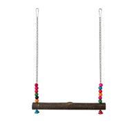 Chicken Coop Swing with Bells Wooden Stand