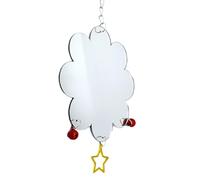 Chicken Coop Toy | Chicken Toy | Parrot Cockatoo Rooster Chopping Toy, Dangling Bird Flower Toy with Bells Keep Your Feathered Friends with This Cockatiel - For Coop