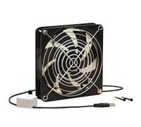 Chicken Coop Ventilation USB Powered 5v Dc 8cm 12cm Having Modifiable Speed Plastic Inline Duct Fan for Home Air Qual Exhaust for Fan (12CM Single Fan)